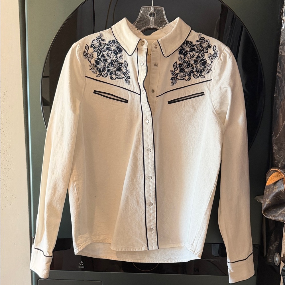 Sezane Brady Shirt - Picture 3 of 5